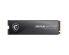MSI SPATIUM M571 DLP PCIe 5.0 NVMe M.2 4TB, PCIe 5.0x4, NVMe 2.0, M.2 2280, Phison E28, 14500/11000MB/s, 2600K IOPS, 2800TBW, 5yr wty
